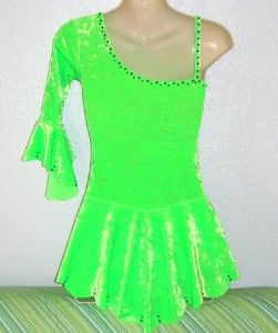 New Elegant Ice Skating Dress Girl All Size Available