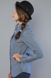 MadeMe The Printed Chambray Shirt in Polka Dots