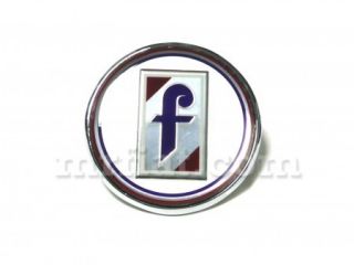  this is a new pininfarina trunk emblem for fiat 124 spider pininfarina