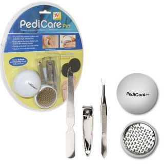 Pedicare Pro Foot File System w Buffing Pads More Salon Treatment at