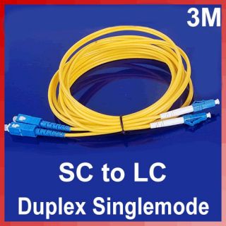  LC SC LC To SC Fiber Optic Optical Patch Cord Jumper Cable 3M