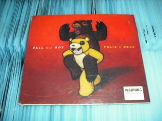 Fall Out Boy Folie A Deux Deluxe CD Bonus Tracks Poster