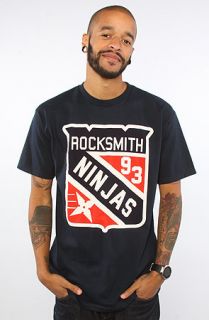 RockSmith The Enforcer Tee in Navy Concrete