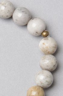 Ball & Chain The Bead Bracelet in Gray Marble