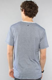 ORISUE The Tanner212 Henley in Blue Concrete