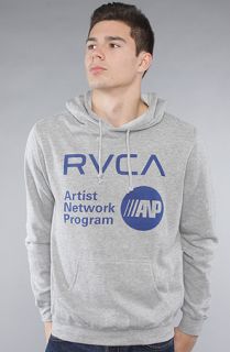 RVCA The ANP Hoody in Athletic Heather