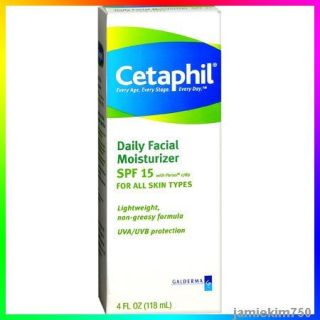 Cetaphil Daily Facial Moisturizer Lotion SPF15 4oz New