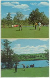  Lochmor Golf Course South Fallsburg & Morningside Park NY Postcard
