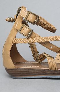 Rebels Footwear The Aphrodite Sandal in Tan