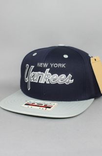 123SNAPBACKS New York Yankees Snapback HatScriptNvyGry
