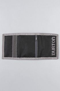 Burton The Cory Wallet in True Black Concrete