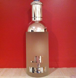  Large Glass Oh de Moschino Factice Store Display Perfume Bottle