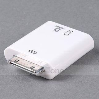 in 1 Camera USB Connection Kit SD MMC TF Card Reader f. iPad 1 2 The