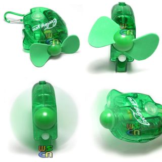 Portable Mini Water Spray Cooling Cool Fan Mist Green