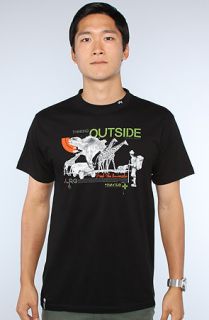 LRG The Feed The Animals Slim Fit Tee in Black