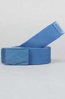 Vans The Conductor Web Belt in Recycled Blue