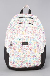 Vans The Gal Pal Backpack in True White and Multi