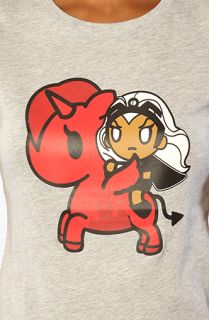 tokidoki The Storm Peperino Tee in Gray Heather