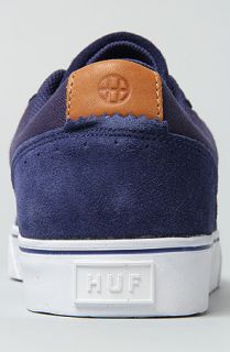 HUF The Choice Sneaker in Navy Tan Concrete