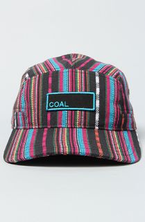 Coal The Owen Cap in Stripe Concrete Culture