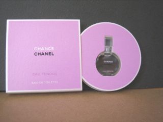 Chanel Chance Eau Tendre New Mini Perfume Bottle Collectors
