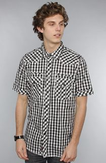 Dissizit The Liberty SS Buttondown Shirt in Black Gingham  Karmaloop