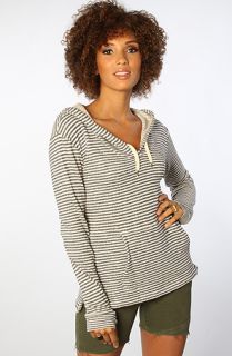 Obey The Watchtower Striped French Terry Poncho Hoody