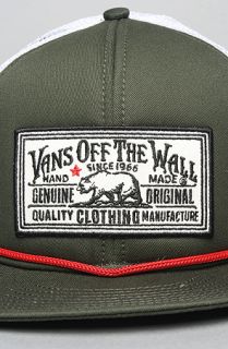 Vans The Vans LTD Trucker Hat in Tank Green