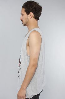 RVCA The Trigon Tank in Athletic Heather