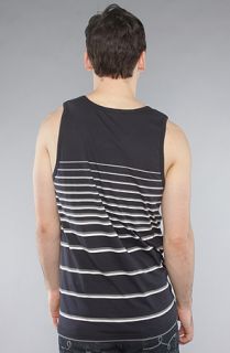 RVCA The Charter Tank in Dark Navy Concrete