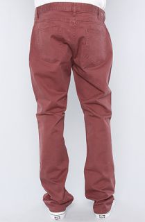 RVCA The Stay RVCA Pants in Raisin Concrete