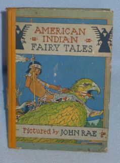  Childrens Book AMERICAN INDIAN FAIRY TALES, Old & Vintage, US Native