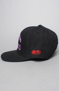 SSUR The Illness Hat in Black Purple Concrete