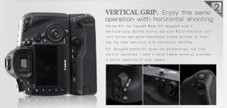 Pre Order Pixel BG E11 Alternative Battery Grip Canon EOS 5D III Free