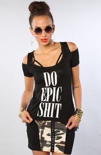 BOTB by Hellz Bellz The Epic Top in Black