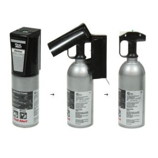 First Alert Kitchen Auto Office Fire Extinguisher w Mounting Cap 5 B C