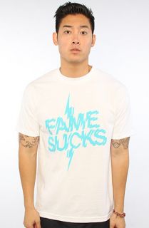 Hall Of Fame The Fame Sucks Tee in White