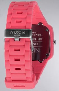 nixon the rubber player watch in coral sale $ 105 95 $ 150 00 29 % off