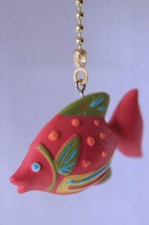 Fish Tropical Exotic Ocean Nautical Novelty Collectible Ceiling Fan