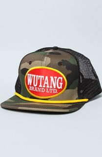 Wutang Brand Limited The Blunted Snapback Cap in Camo