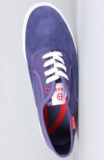 HUF The Mateo Sneaker in Navy Red Concrete