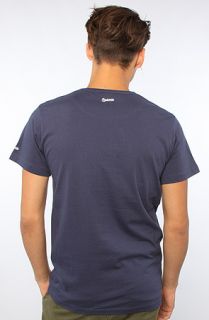 RockSmith The VNeck Henley in Navy Concrete