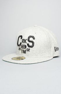 Crooks and Castles The Crks 02 Fitted Cap in Heather Grey  Karmaloop