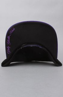 DGK The Nothing 2 Lose Snapback Cap in Black Purple