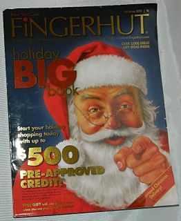 FINGERHUT Holiday 2011 Christmas Catalog Holiday Big Book NEW