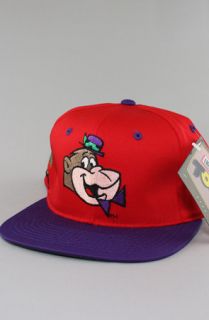 Vintage Deadstock Magilla Gorilla Snapback HatRedPurple  Karmaloop