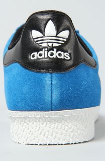 adidas The Gazelle 2 Suede Sneaker in Craft Blue Black White