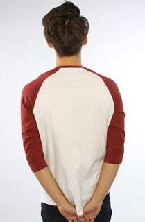 Omit The High Noon Raglan in Maroon Concrete