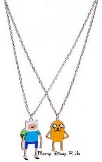 Adventure Time with Finn and Jake Charm Pendant Necklaces 2 Pack Best
