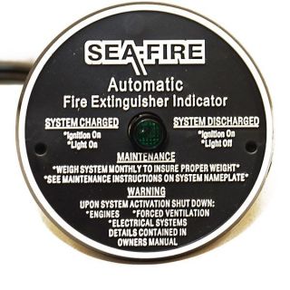 Sea Fire Boat Fire Extinguisher Indicator Light